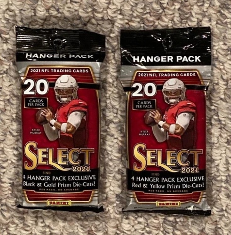 2021年セレクトフットボール シール付きウォルマートハンガーパック + ターゲットハンガーパック｜トレーディングカード　ラフテル