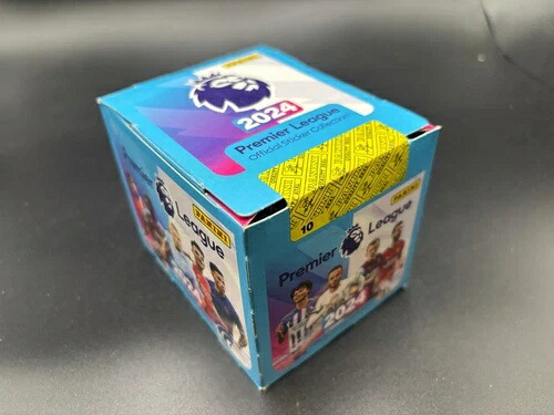 パニーニ プレミアリーグ 2024 フットボール選手ボックス 50 個入り密封サシェ｜トレーディングカード　ラフテル