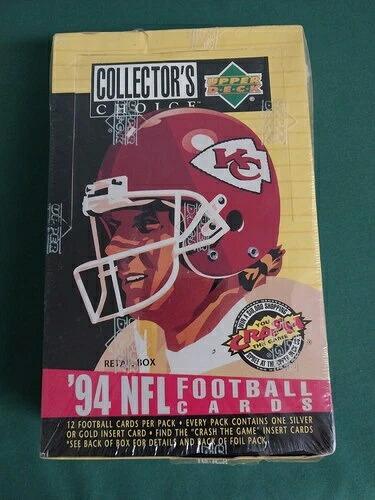 1994年 Upper Deck Collector&rsquo;s Choice フットボール リテールボックス 工場未開封 36パック｜トレーディングカード　ラフテル