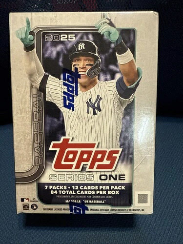 2025 Topps シリーズ 1 MLB ベースボール バリュー ブラスター ボックス 新品未開封 (カード 84 枚)|トレーディングカード ラフテル