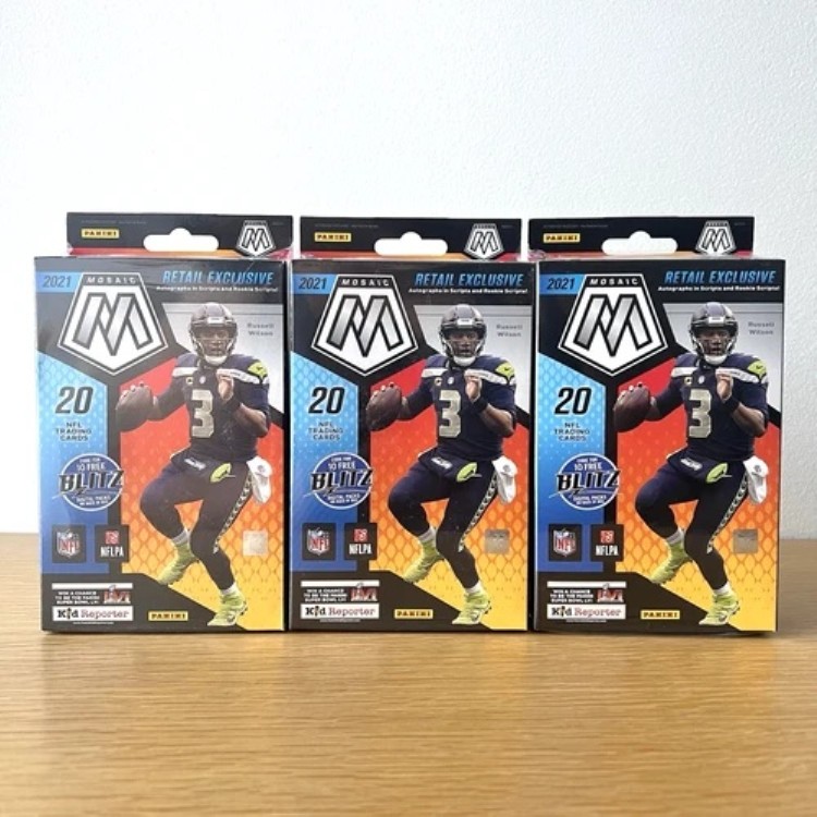 (3個セット) 2021 Panini Mosaic NFL Football Hanger Box ターゲット限定 未開封｜トレーディングカード　ラフテル
