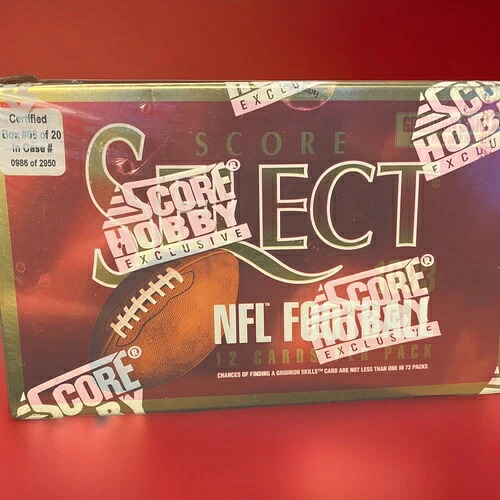 1993 スコアセレクト NFL フットボール ホビー限定 工場未開封ボックス｜トレーディングカード　ラフテル