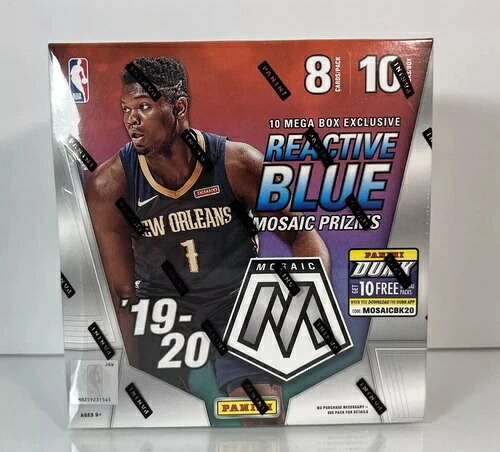 新品 工場未開封 2019-20 パニーニ NBA モザイク メガボックス バスケットボール NBA｜トレーディングカード　ラフテル