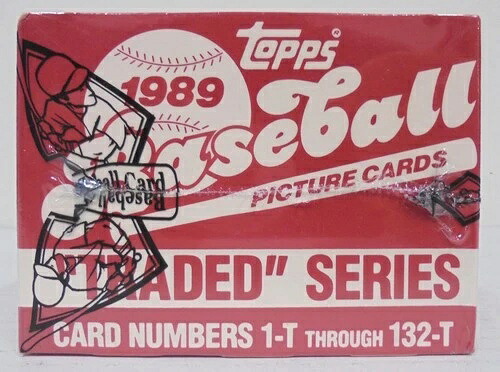 1989 Topps トレード＆ルーキーズ ベースボール ファクトリーセット (BBCE)(FASC)｜トレーディングカード　ラフテル