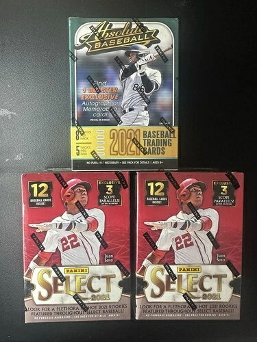 2021 パニーニ MLB シールド ブラスター 3個セット｜トレーディングカード　ラフテル