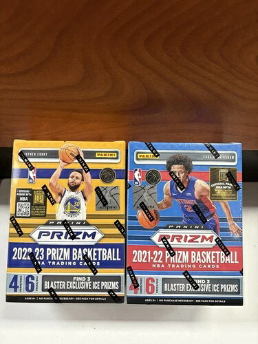 パニーニ プリズム NBA バスケットボール 新品未開封 ブラスターボックス 2021-23 48枚入り 2個セット｜トレーディングカード　ラフテル