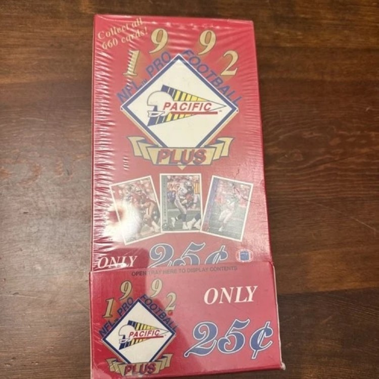 1992年 パシフィックプラスフットボール グラビティフィードボックス｜トレーディングカード　ラフテル