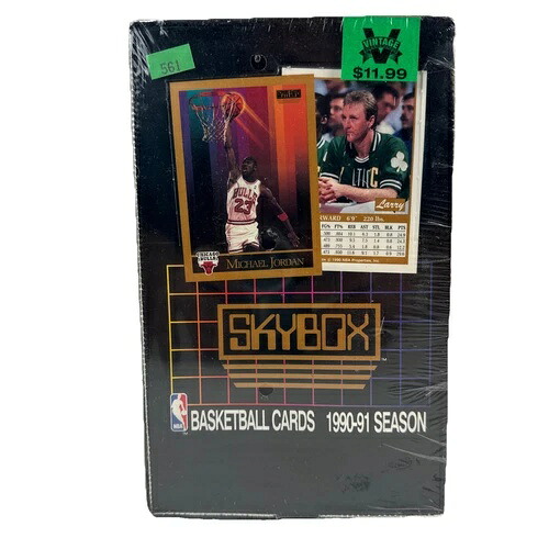 1990-1991 NBA スカイボックス バスケットボールカード シリーズ1 工場未開封ボックス ジョーダン・バード｜トレーディングカード　ラフテル