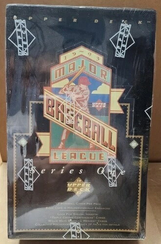 1993年 Upper Deck ベースボールトレーディングカード Low シリーズ1 工場未開封ボックス｜トレーディングカード　ラフテル
