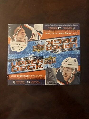 2020/21 Upper Deck シリーズ 1 24パック 未開封 リテールボックス (Lafrenire、Robertson)｜トレーディングカード　ラフテル