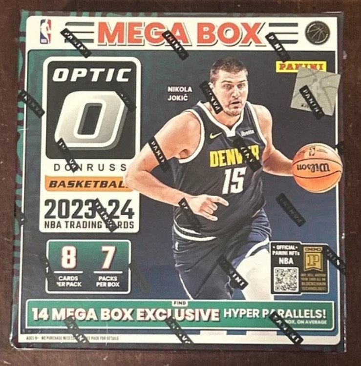 2023-24 NBA ドンラス オプティック メガボックス 未開封 - ウェンビーRC (ウォルマート) ハイパーパラレル｜トレーディングカード　ラフテル