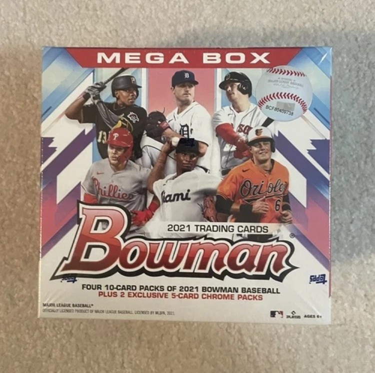 2021-22 BOWMAN 野球メガボックス**新品工場未開封** ルーキーカードオート｜トレーディングカード　ラフテル