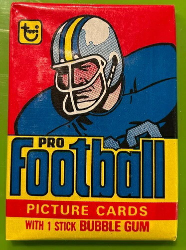1978 Topps フットボール 未開封ワックスパック 密封 Dorsett Stallworth まとめ買い割引!!|トレーディングカード ラフテル