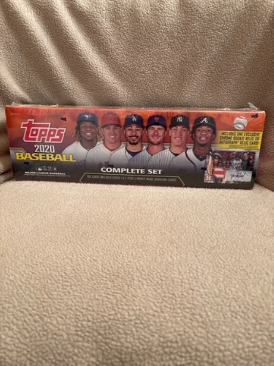 2020 Topps コンプリートセット MLB ベースボールボックス シリーズ1と2を含む - 工場未開封｜トレーディングカード　ラフテル