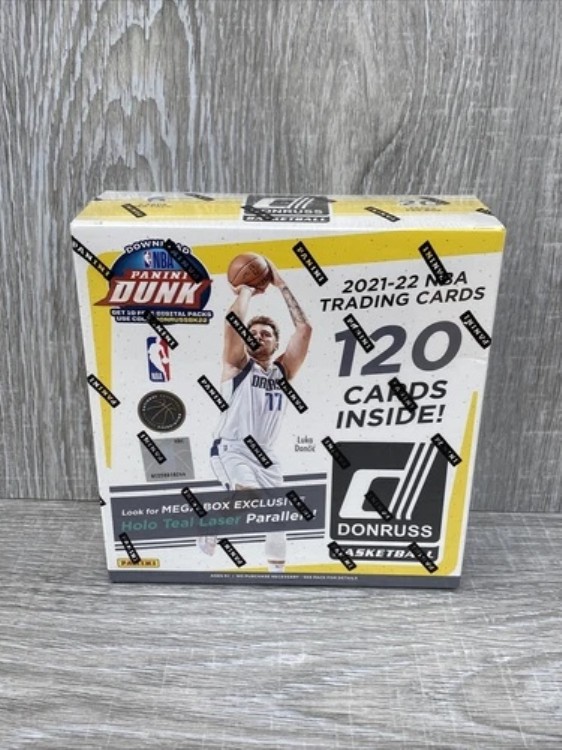 2021-22 パニーニ ドンラス NBA バスケットボール 工場未開封 メガボックス 120枚入り 新品|トレーディングカード ラフテル