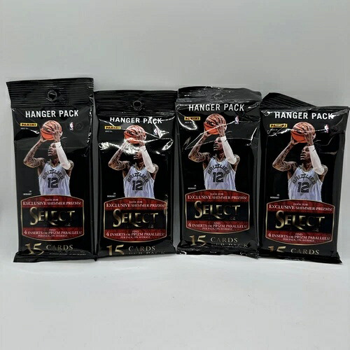 (4) 2021-22 パニーニ セレクト NBA バスケットボール チェロハンガーパック シール シマー プリズム｜トレーディングカード　ラフテル