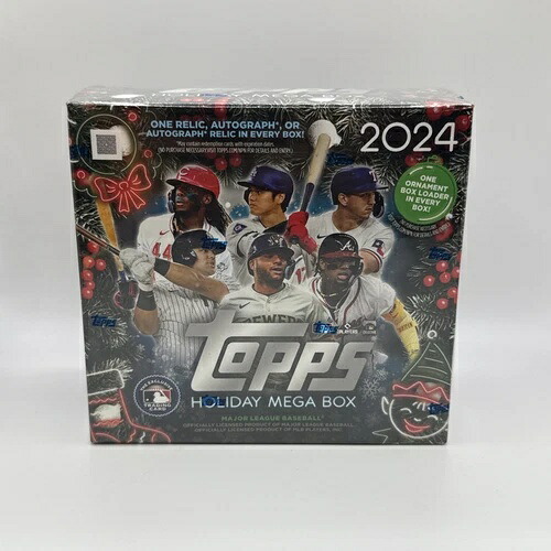 2024 Topps ホリデー MLB ベースボールカード 工場未開封 メガボックス｜トレーディングカード　ラフテル