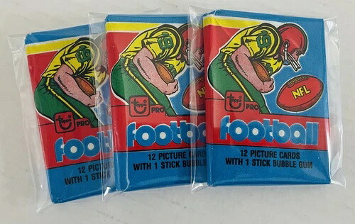 1979年Topps Footballの未開封ワックスパック（1個） - Earl Campbell RCのチャンス｜トレーディングカード　ラフテル