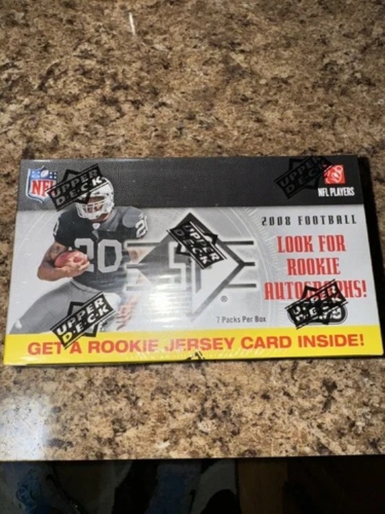 2008 Upper Deck SP フットボール リテールボックス 新品未開封｜トレーディングカード　ラフテル