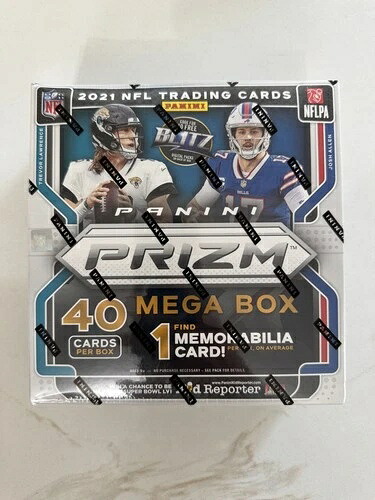 2021年 パニーニ プリズム NFL フットボール ファクトリーシール メガボックス｜トレーディングカード　ラフテル