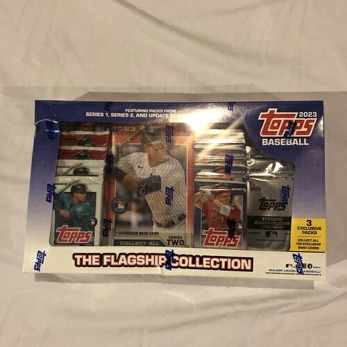 ****NEW シールドボックス 2023 TOPPS フラッグシップコレクション ベースボールボックス**** ベースボールカード｜トレーディングカード　ラフテル