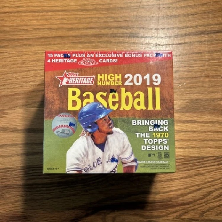 2019 Topps Heritage High Number Baseball Monster Mega Box - 工場未開封｜トレーディングカード　ラフテル