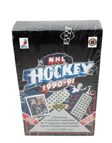 ホッケーNHLトレーディングカード ハイシリーズ アッパーデッキ 1990-91 未開封ボックス｜トレーディングカード　ラフテル