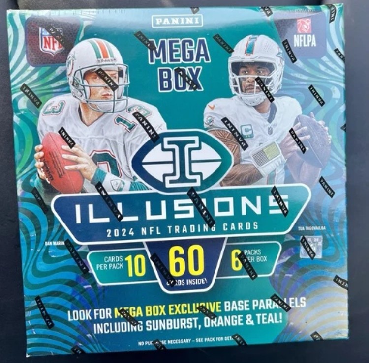 2024 パニーニ イリュージョン フットボール メガ ボックス - NFL - 新品/未開封 - 送料無料!!｜トレーディングカード　ラフテル