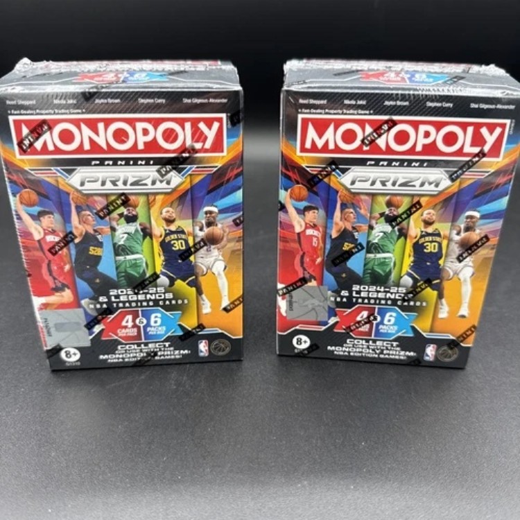 2024-25 パニーニ プリズム モノポリー NBA バスケットボール ブラスターボックス (x2) - 新品！2個セット｜トレーディングカード　ラフテル