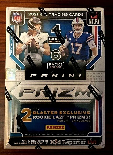 2021-22年 Panini Prizm NFL フットボールカード 工場未開封 ブラスターボックス 1枚 - ホット｜トレーディングカード　ラフテル