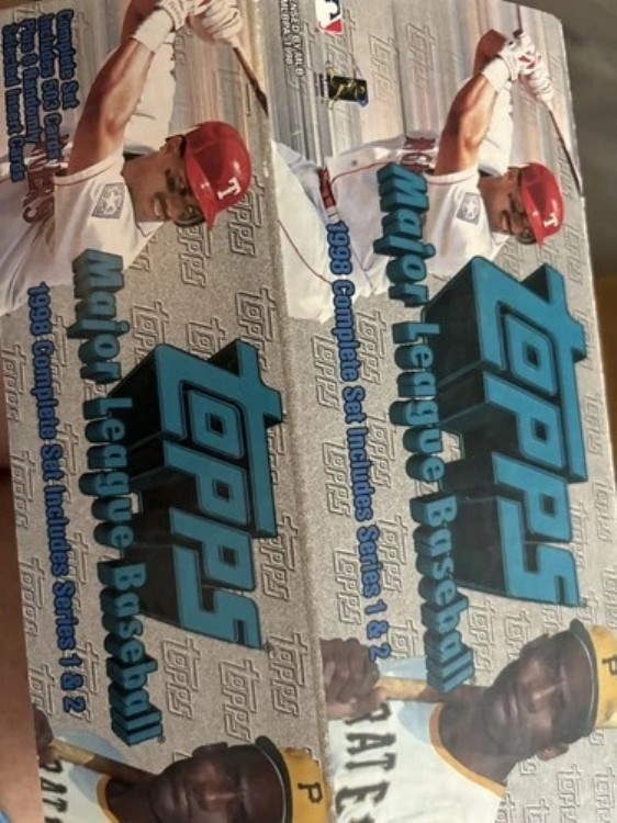 1998 Topps MLB コンプリート セット シリーズ 1 & 2 (カード 502 枚付き) ホビー ボックス 工場未開封!｜トレーディングカード　ラフテル