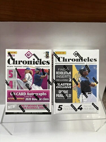 MLB パニーニ クロニクルズ ベースボール ブラスターボックス 2個セット 工場未開封 2020-21｜トレーディングカード　ラフテル 45,540円