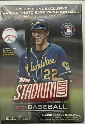 工場未開封 2021 Topps スタジアムクラブ ベースボールブラスターボックス 3個セット｜トレーディングカード　ラフテル