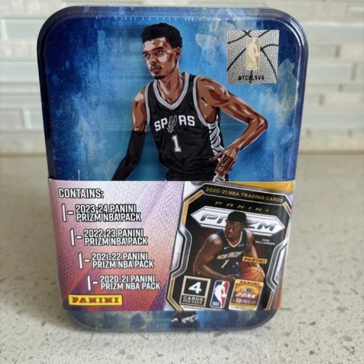 Victor Wembanyama Rookie Panini Prizm NBA 缶新品工場密封済み迅速発送｜トレーディングカード　ラフテル