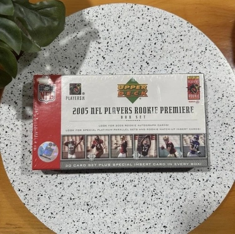 2005 Upper Deck NFL Players Rookie Premiere Box Set 未開封 AARON RODGERS RC｜トレーディングカード　ラフテル