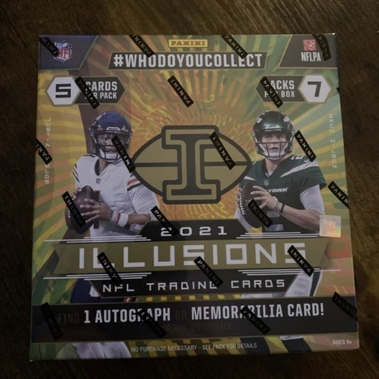 2021年 パニーニ イリュージョンズ NFL フットボール メガボックス 工場未開封｜トレーディングカード　ラフテル