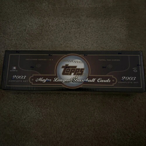 2003 Topps ベースボール - 工場未開封コンプリートセット - シリーズ 1 & 2｜トレーディングカード　ラフテル