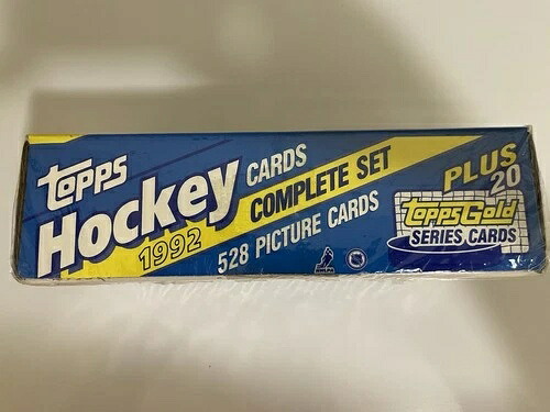 1992 Topps NHL ホッケー コンプリートファクトリーシールセット - カード 528 枚 + ボーナスゴールド 20 枚｜トレーディングカード　ラフテル