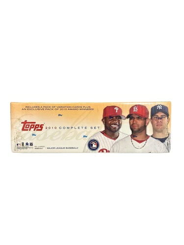 2010 Topps コンプリートセット ベースボール - 工場未開封 661枚+5枚パック｜トレーディングカード　ラフテル