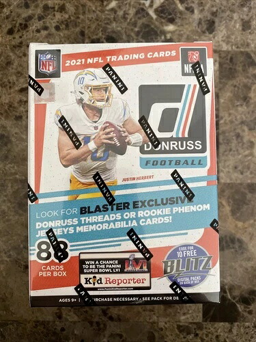 2021 Panini Donruss NFL フットボール ブラスター ボックス - 未開封 - - 迅速な配送 - 手元に届きました｜トレーディングカード　ラフテル
