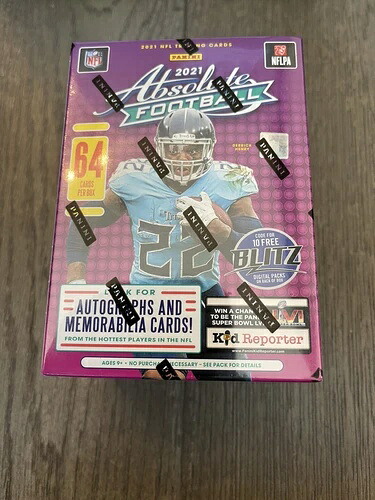 2021 Absolute NFL Football Blaster Box 新品 工場未開封｜トレーディングカード　ラフテル