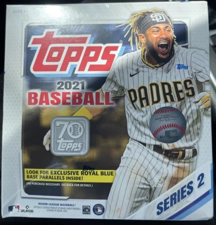 2021 Topps シリーズ2 MLB ベースボール ファクトリーシール メガボックス｜トレーディングカード　ラフテル