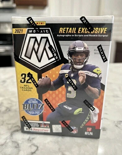 ファナティクス限定モザイクNFLブラスターボックス 2021 パニーニフットボール 未開封｜トレーディングカード　ラフテル