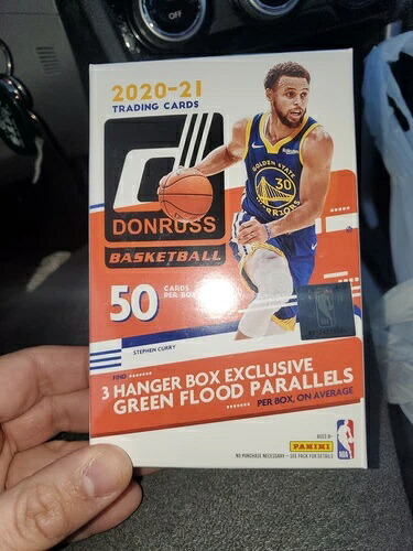 2020-21 NBA ドンラス バスケットボール ハンガーボックス 50枚 ラメロ エドワーズ レブロン RC｜トレーディングカード　ラフテル