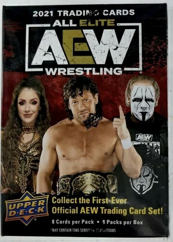2021 2022 Upper Deck AEW レスリング ファクトリーシール ブラスターボックス ホット スティング ブリット ++｜トレーディングカード　ラフテル