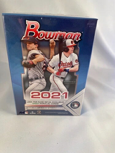 2021年 Bowman Topps MLB ベースボールブラスターボックス 工場未開封 新品｜トレーディングカード　ラフテル