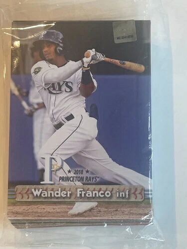 2018 プリンストン レイズ - 工場封印チームセット レア 天才 WANDER FRANCO｜トレーディングカード　ラフテル