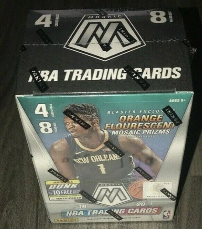 2019-20 パニーニ モザイク NBA バスケットボール ブラスター シールド ZioN ウィリアムソン ボックス NOS｜トレーディングカード　ラフテル