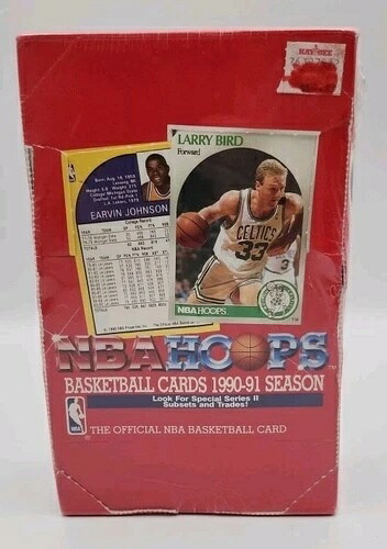 NBA HOOPS バスケットボールカード 1990-91 シーズン 工場未開封｜トレーディングカード　ラフテル