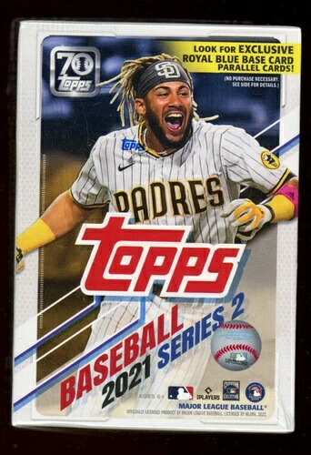 -2021 Topps ベースボールシリーズ 2 工場未開封ブラスターボックス（限定パッチ付き）｜トレーディングカード　ラフテル